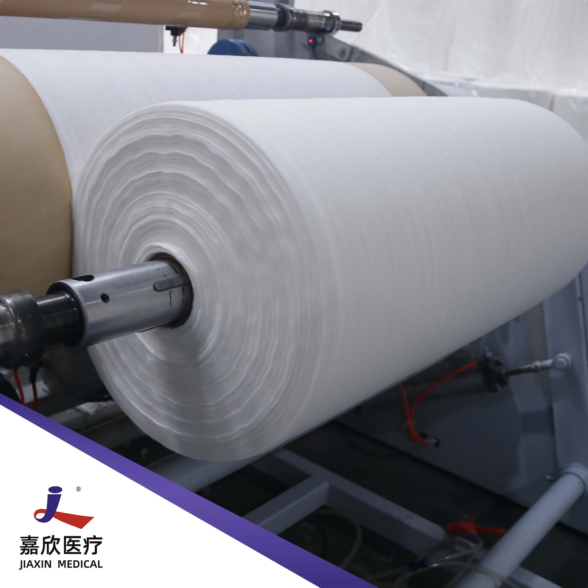 Hersteller Baumwolle Viskose Rayon PET Polyester Bambus Spunlace Vliesstoffrolle für runde Baumwollpolster